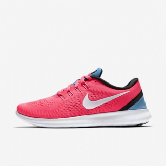 Juoksu Nike Free Naisten Rn Rose Juoksija Kloori Sininen Musta Off White