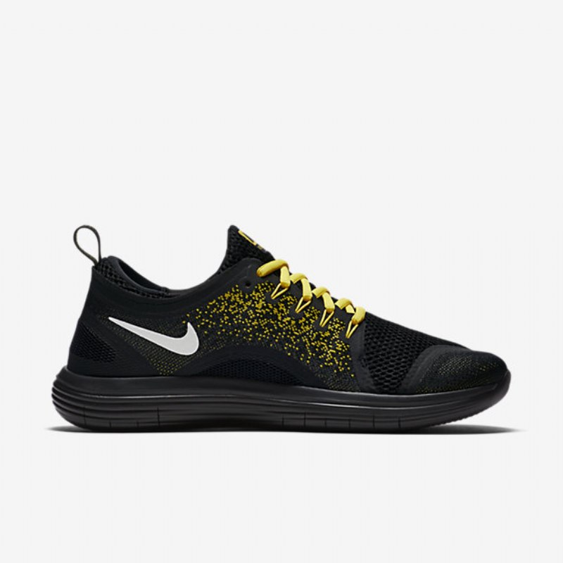 Juoksu Nike Free Rn Distance 2 Miesten (boston) Musta Yellow Strike White