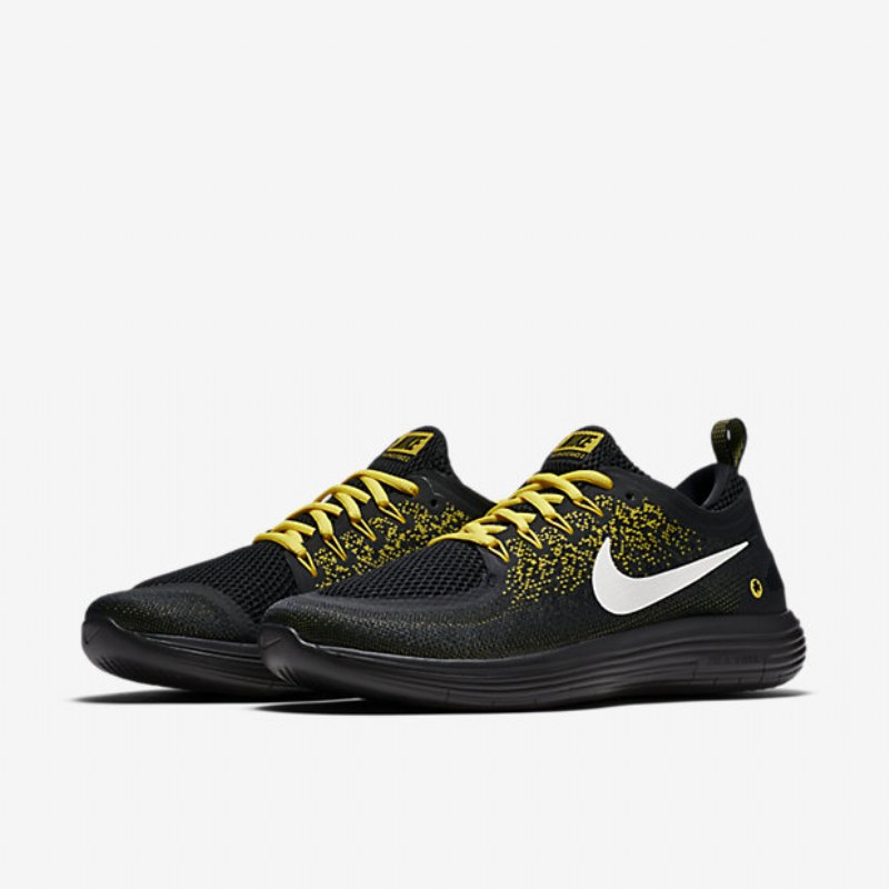 Juoksu Nike Free Rn Distance 2 Miesten (boston) Musta Yellow Strike White