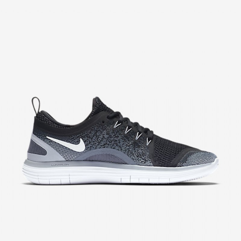 Juoksu Nike Free Rn Distance 2 Miesten Musta Harmaa Kylmä Tummanharmaa Valkoinen