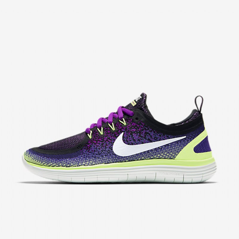 Juoksu Nike Free Rn Distance 2 Naisten Hyper Purppura Tumma Iris Green Phantom White