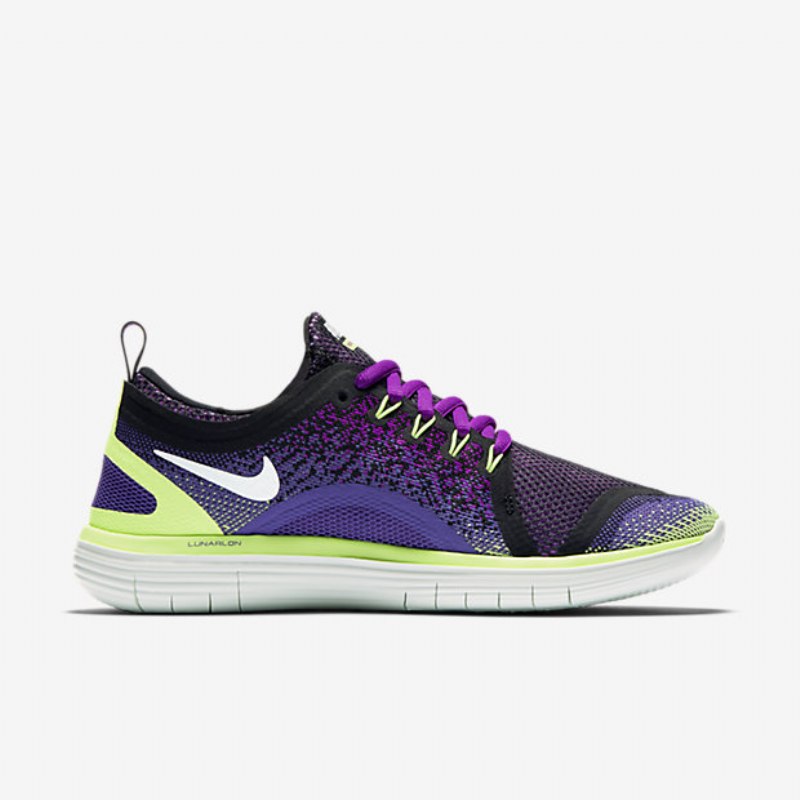 Juoksu Nike Free Rn Distance 2 Naisten Hyper Purppura Tumma Iris Green Phantom White