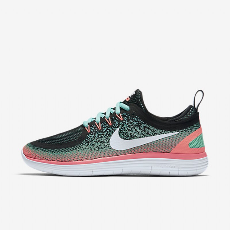 Juoksu Nike Free Rn Distance 2 Naisten Hyper Turkoosi Vihreä Hehku Pesty Valkoinen