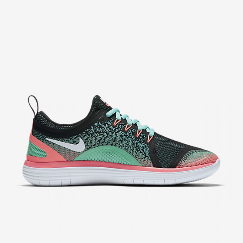 Juoksu Nike Free Rn Distance 2 Naisten Hyper Turkoosi Vihreä Hehku Pesty Valkoinen