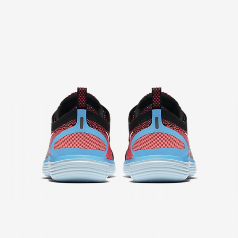 Juoksu Nike Free Rn Distance 2 Naisten Punch Hot Blue Polarized Lava Kirkkaan Valkoinen