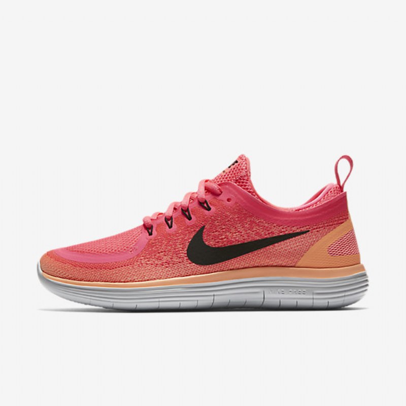Juoksu Nike Free Rn Distance 2 Naisten Rose Runner Lava Glow Hot Punch Black