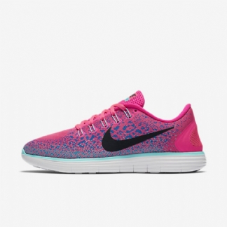 Juoksu Nike Free Rn Distance Naisten Hyper Pink Blue Decals Turquoise Black