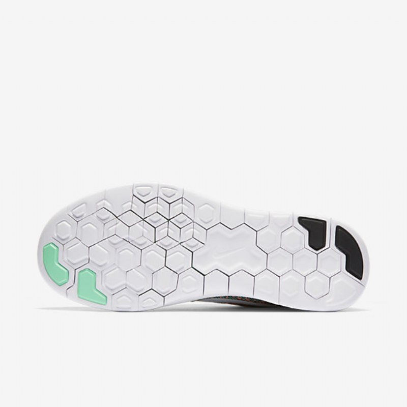 Juoksu Nike Free Rn Distance Naisten Musta Kirkas Mango Vihreä Tarrat Valkoinen