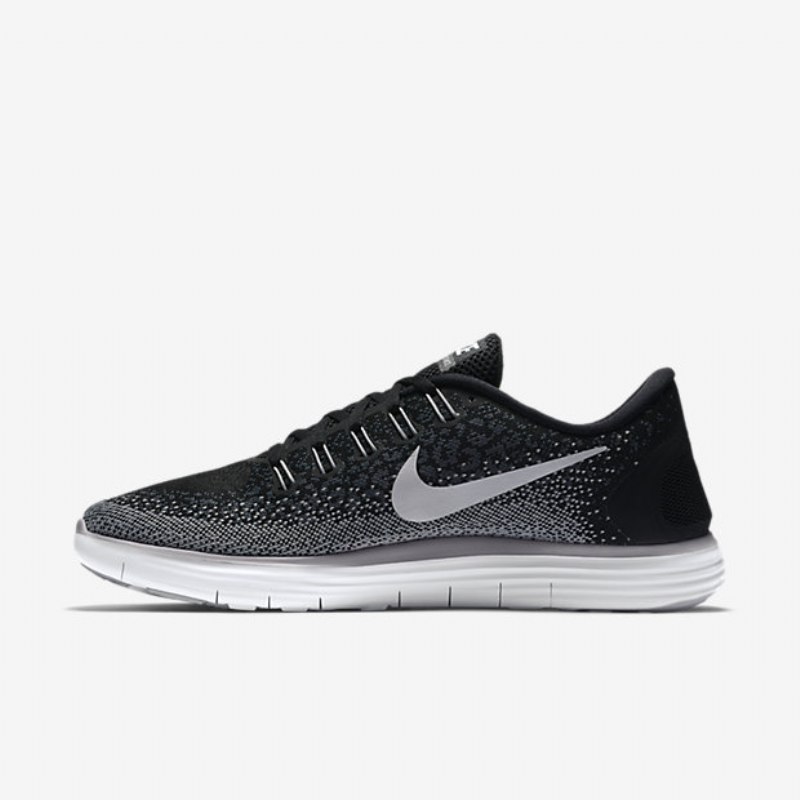 Juoksu Nike Free Rn Distance Naisten Musta Tummanharmaa Harmaa Wolf White