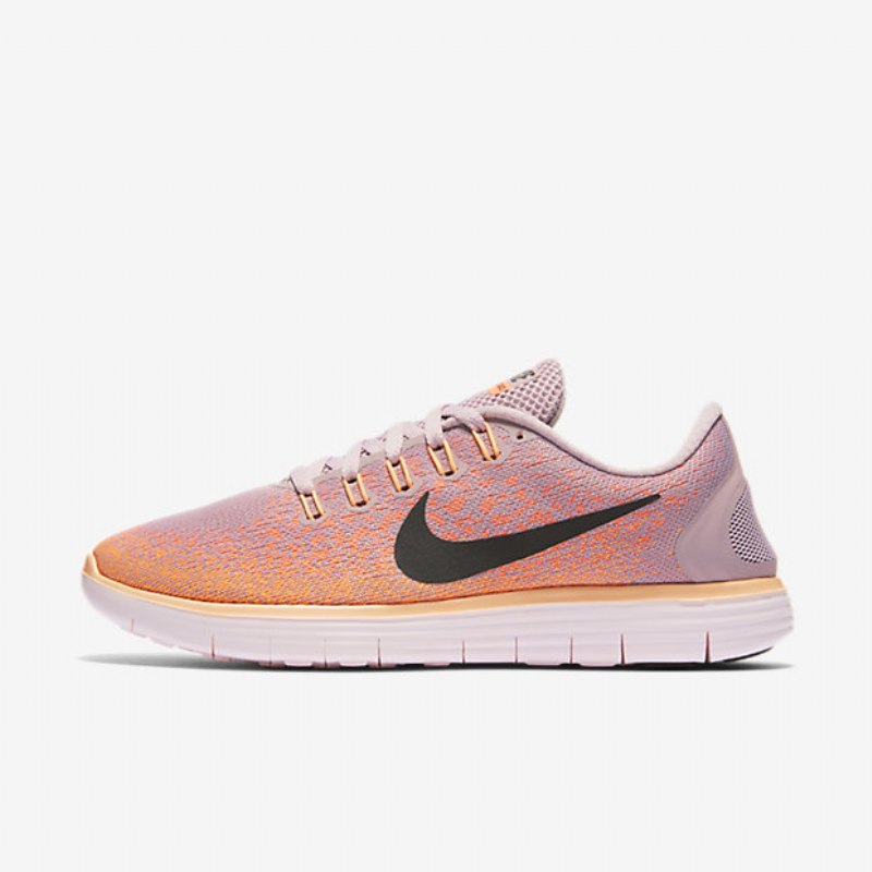 Juoksu Nike Free Rn Distance Naisten Plum Sumu Kirkas Mango Peach Cream Black