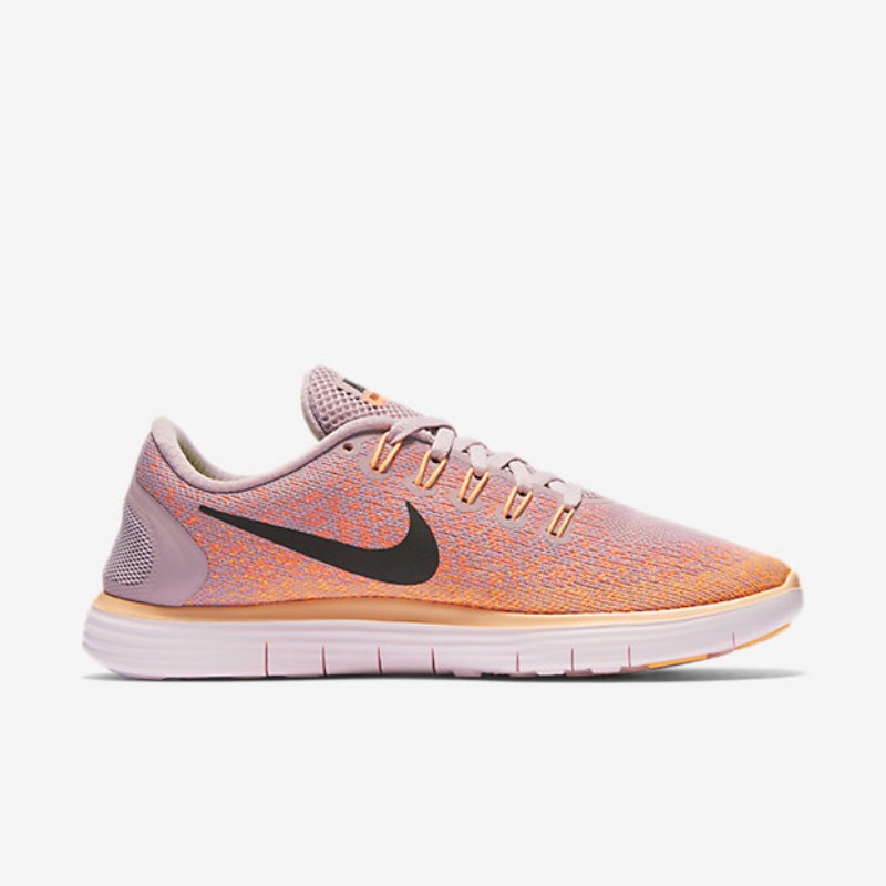 Juoksu Nike Free Rn Distance Naisten Plum Sumu Kirkas Mango Peach Cream Black