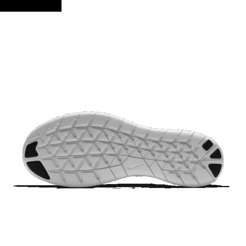 Juoksu Nike Free Rn Flyknit Miesten Black White Volt