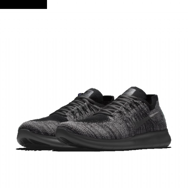 Juoksu Nike Free Rn Flyknit Miesten Musta