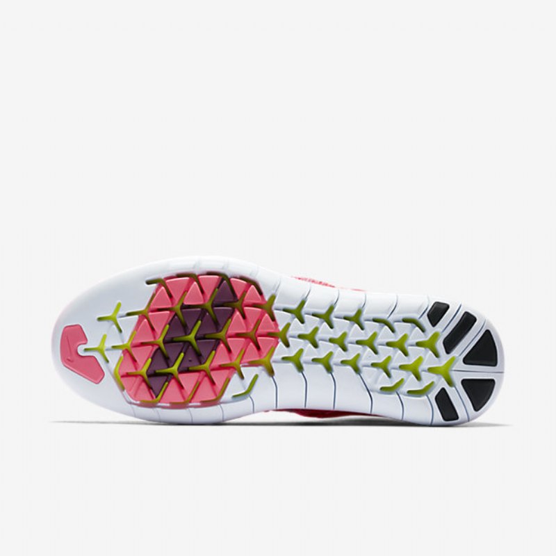 Juoksu Nike Free Rn Motion Flyknit 2017 Nainen Ruusu Juoksija Sininen Työ Mango Bright Bay Real
