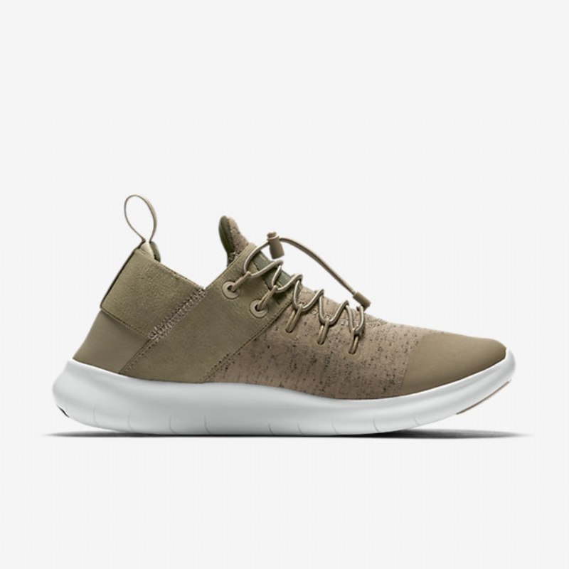Juoksu Nike Free Rn Switch 2017 Premium Naisten Khaki Cargo White Oliivi Tarkoittaa