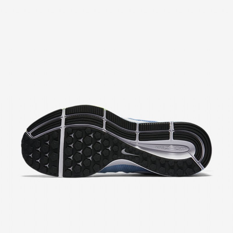 Juoksu Nike Zoom Air Pegasus 33 Naiset Sininen Korkki Valtameri Sumu Vihreä Raivo Valkoinen