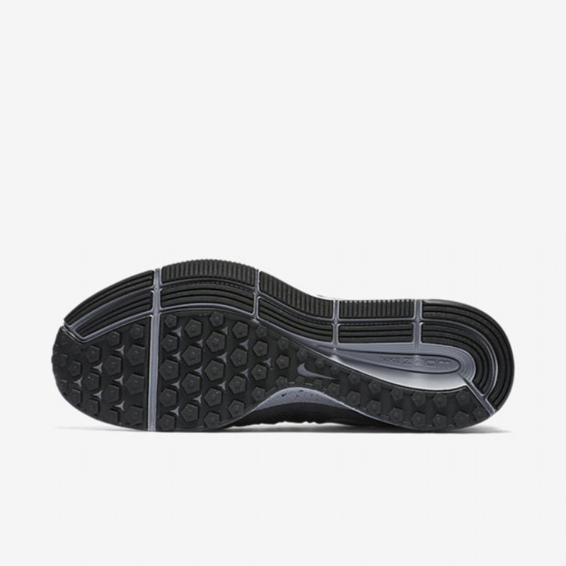 Juoksu Nike Zoom Air Pegasus 33 Shield Miesten Musta Tummanharmaa Stealth Hopea Metallinen