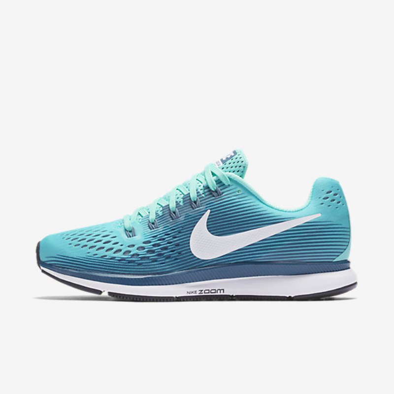 Juoksu Nike Zoom Air Pegasus 34 Naisten Hyper Turquoise Blue Legion Mica White