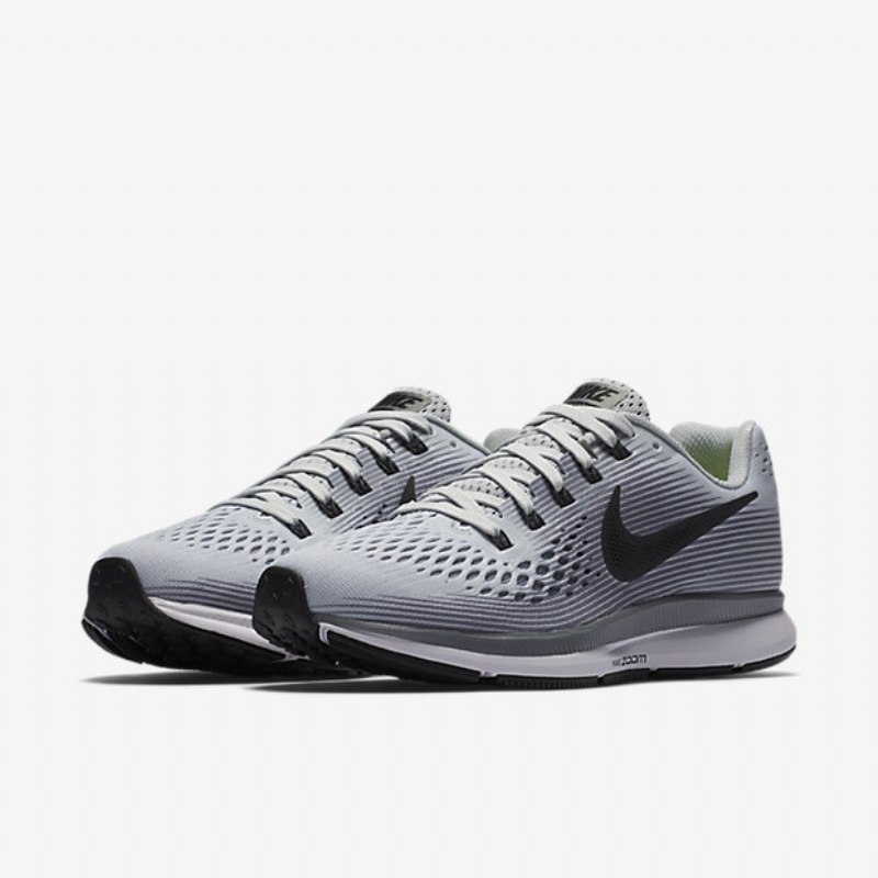 Juoksu Nike Zoom Air Pegasus 34 Naisten Pure Platinum Cool Grey Black Antrasite