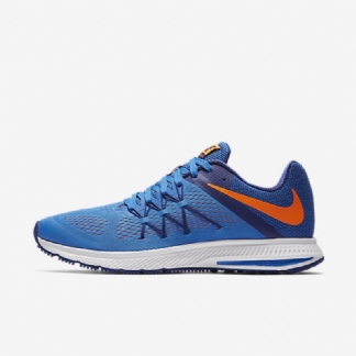Juoksu Nike Zoom Winflo 3 Miesten Sininen Fountain Royal Deep Blue White Total Orange