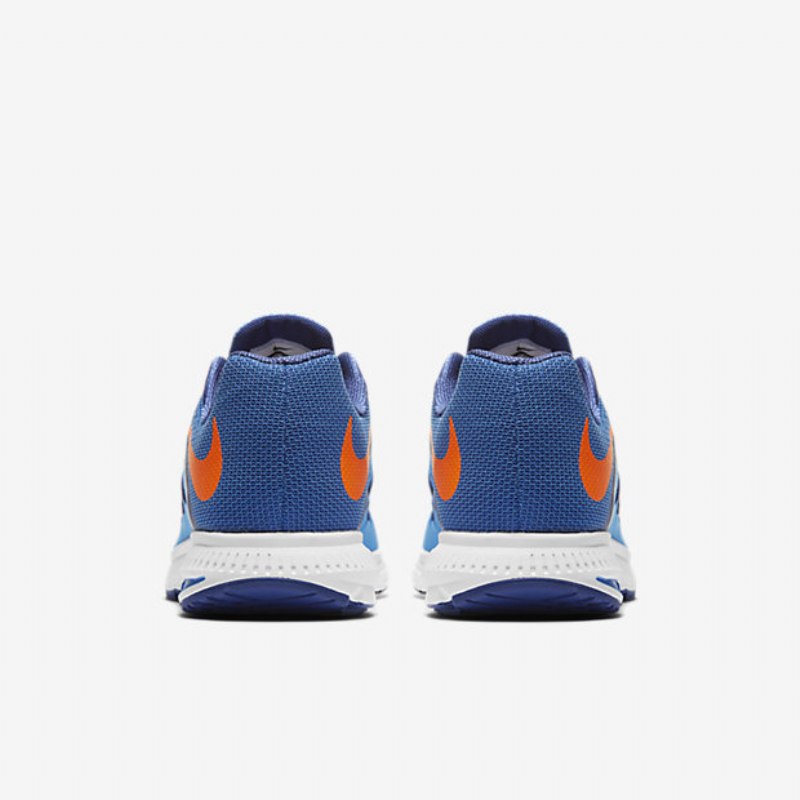 Juoksu Nike Zoom Winflo 3 Miesten Sininen Fountain Royal Deep Blue White Total Orange