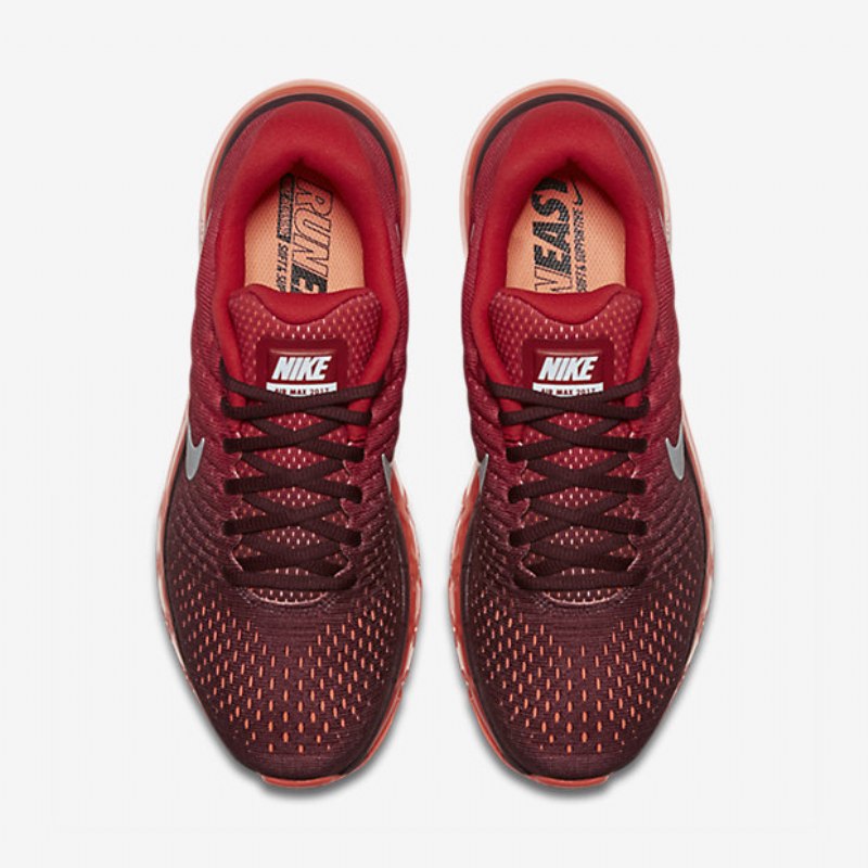 Juoksukengät Nike Air Max 2017 Miesten Bordeaux Night Red Sports White