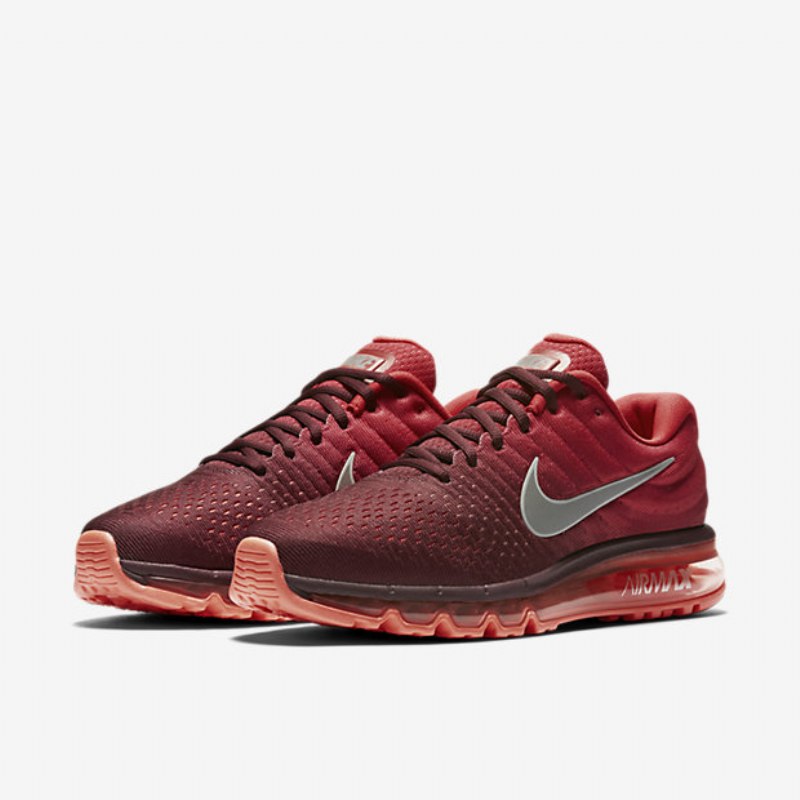 Juoksukengät Nike Air Max 2017 Miesten Bordeaux Night Red Sports White