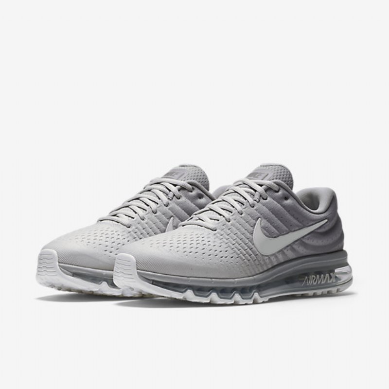 Juoksukengät Nike Air Max 2017 Miesten Light Bone Summit Valkoinen