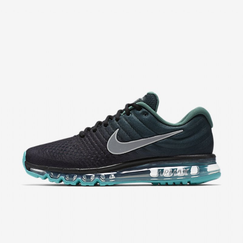 Juoksukengät Nike Air Max 2017 Miesten Musta Peter Vihreä Valkoinen