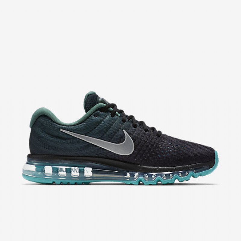 Juoksukengät Nike Air Max 2017 Miesten Musta Peter Vihreä Valkoinen