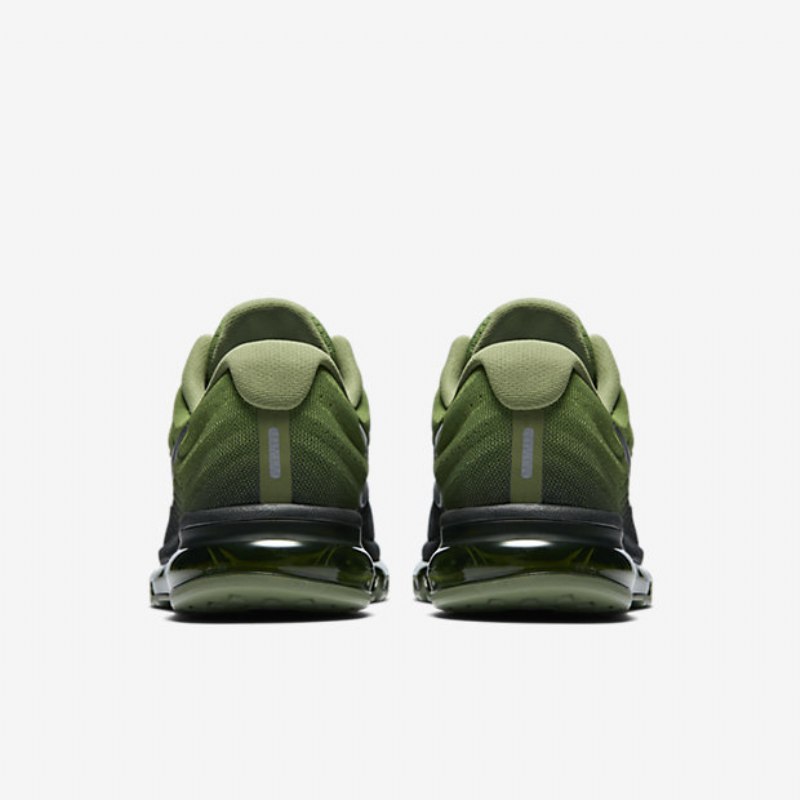 Juoksukengät Nike Air Max 2017 Miesten Musta Vihreä Kämmenmusta