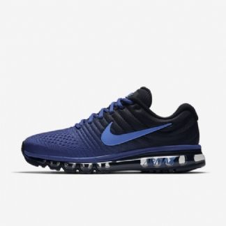 Juoksukengät Nike Air Max 2017 Miesten Syvän Kuninkaallisen Sininen Musta Hyper-koboltti