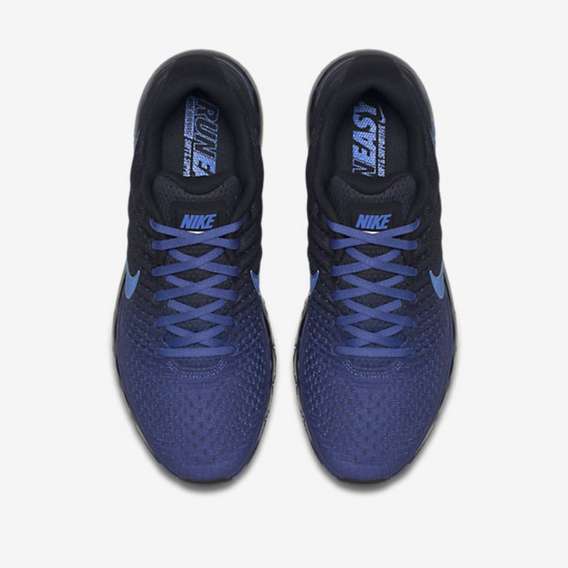 Juoksukengät Nike Air Max 2017 Miesten Syvän Kuninkaallisen Sininen Musta Hyper-koboltti