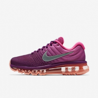 Juoksukengät Nike Air Max 2017 Naisten Grape Kirkas Vaaleanpunainen Pinkki Valkoinen