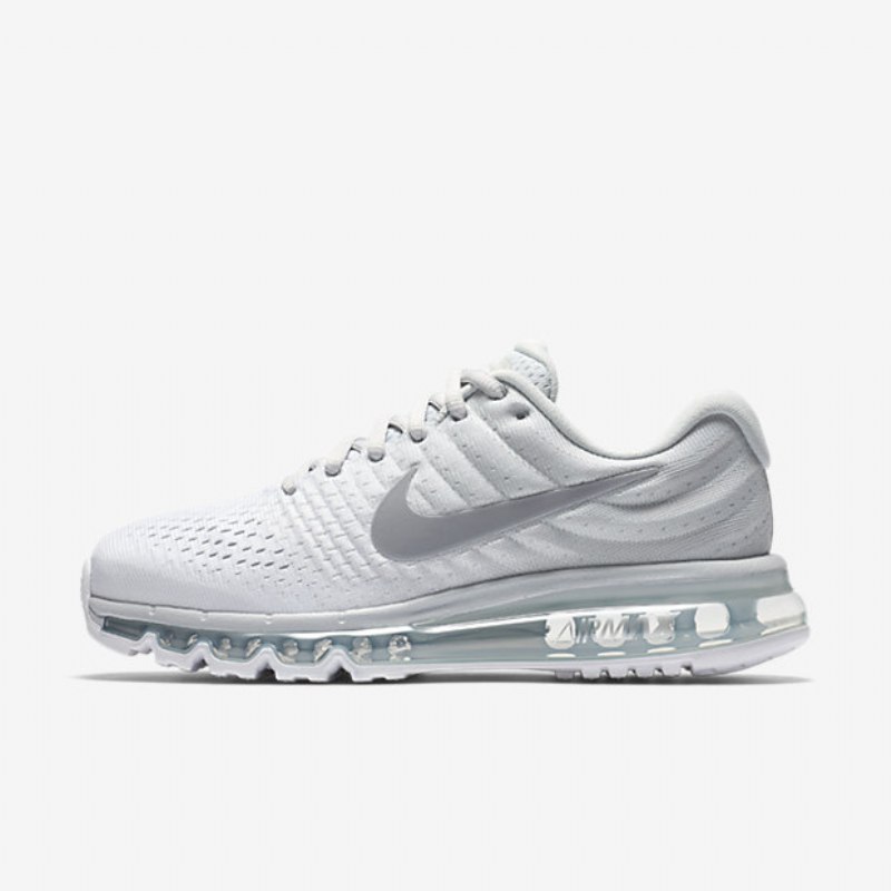 Juoksukengät Nike Air Max 2017 Naisten Pure Platinum White Valkoinen Harmaa Susi