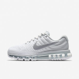 Juoksukengät Nike Air Max 2017 Naisten Pure Platinum White Valkoinen Harmaa Susi
