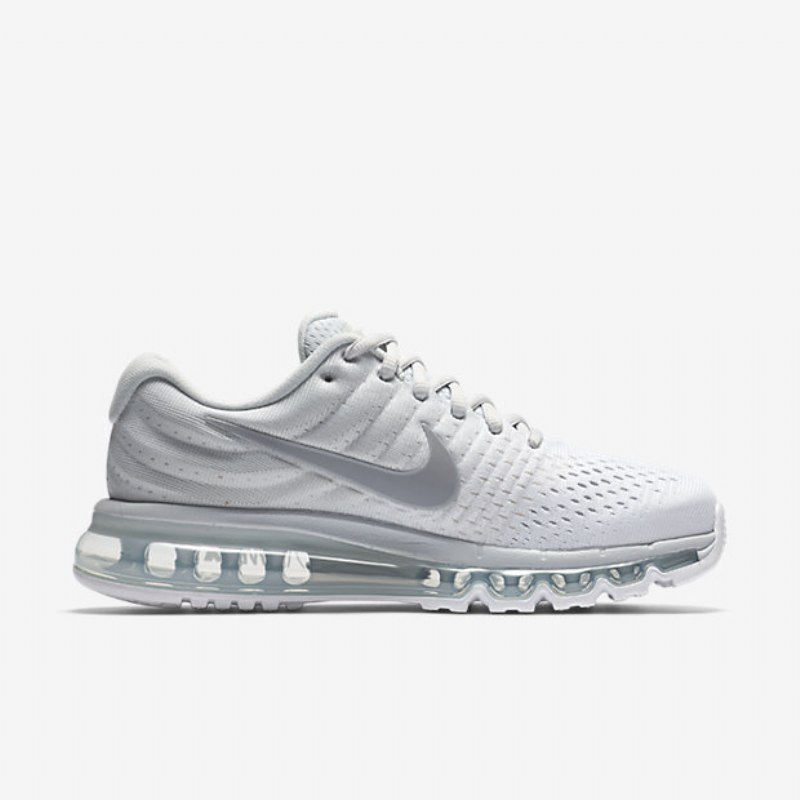 Juoksukengät Nike Air Max 2017 Naisten Pure Platinum White Valkoinen Harmaa Susi