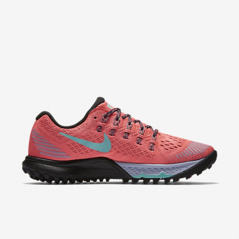 Juoksukengät Nike Air Zoom Terra Kiger 3 Naiset Laavakiilto Orchid Musta Hyper Turquoise
