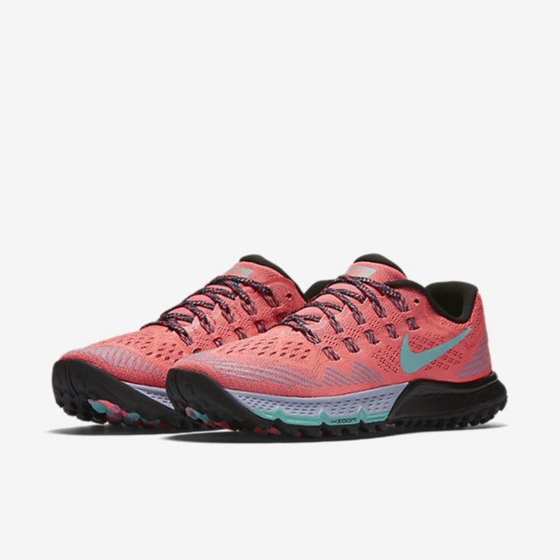 Juoksukengät Nike Air Zoom Terra Kiger 3 Naiset Laavakiilto Orchid Musta Hyper Turquoise