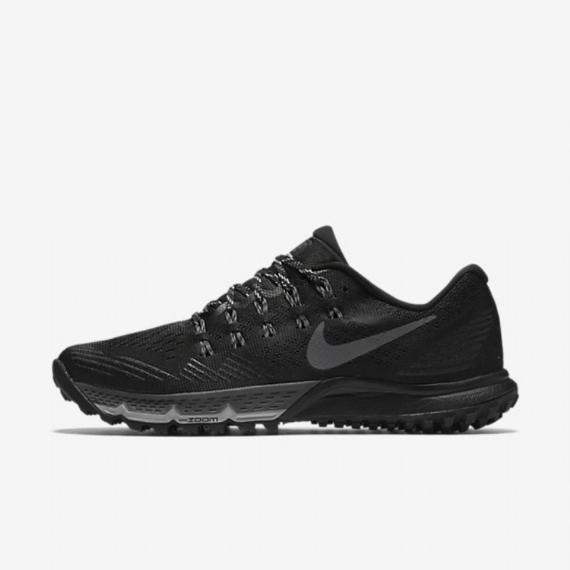 Juoksukengät Nike Air Zoom Terra Kiger 3 Naiset Musta Viileä Harmaa Susi Tummanharmaa