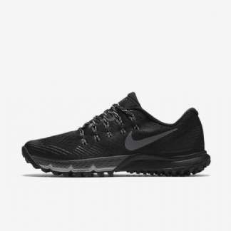 Juoksukengät Nike Air Zoom Terra Kiger 3 Naiset Musta Viileä Harmaa Susi Tummanharmaa