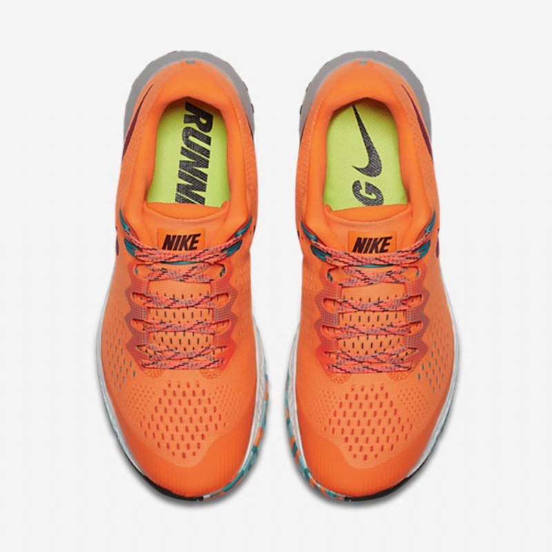 Juoksukengät Nike Air Zoom Terra Kiger 4 Miesten Hyper Crimson Team Oranssi Vihreä Turbo Tummanpunainen