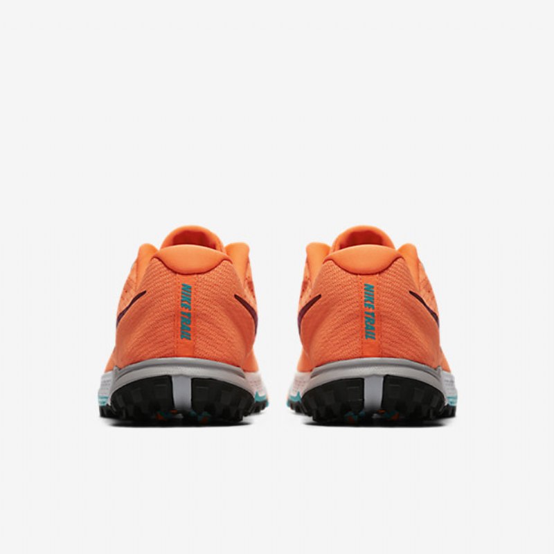 Juoksukengät Nike Air Zoom Terra Kiger 4 Miesten Hyper Crimson Team Oranssi Vihreä Turbo Tummanpunainen
