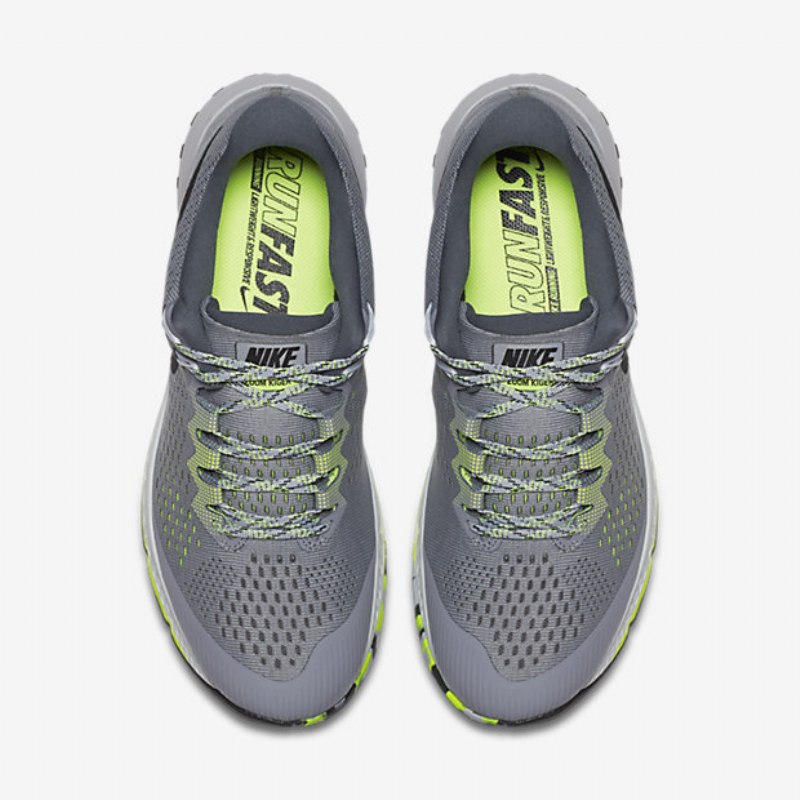 Juoksukengät Nike Air Zoom Terra Kiger 4 Miesten Stealth Tummanharmaa Volt Musta
