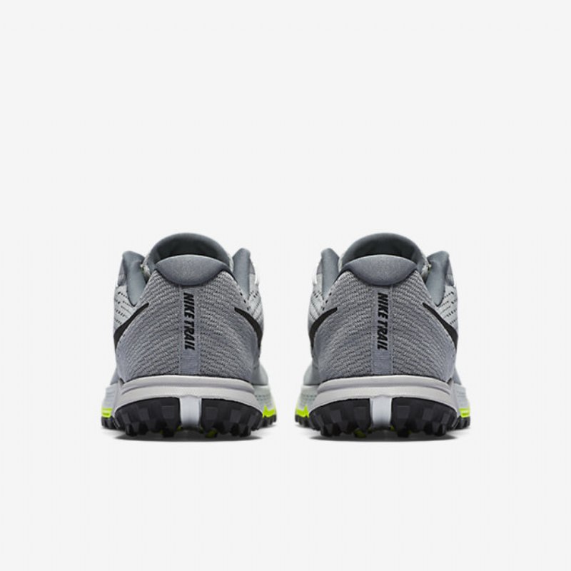 Juoksukengät Nike Air Zoom Terra Kiger 4 Miesten Stealth Tummanharmaa Volt Musta
