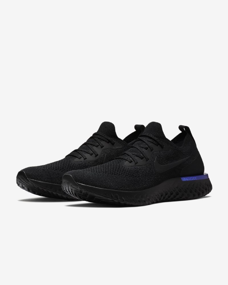 Juoksukengät Nike Epic Miesten React Flyknit Black Blue Juoksija