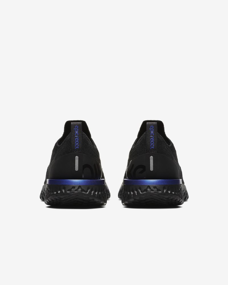 Juoksukengät Nike Epic Miesten React Flyknit Black Blue Juoksija