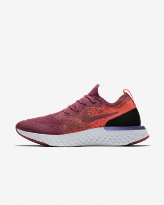 Juoksukengät Nike Epic React Flyknit Naisten Rose Rust Hyper Crimson Pink Tuskin