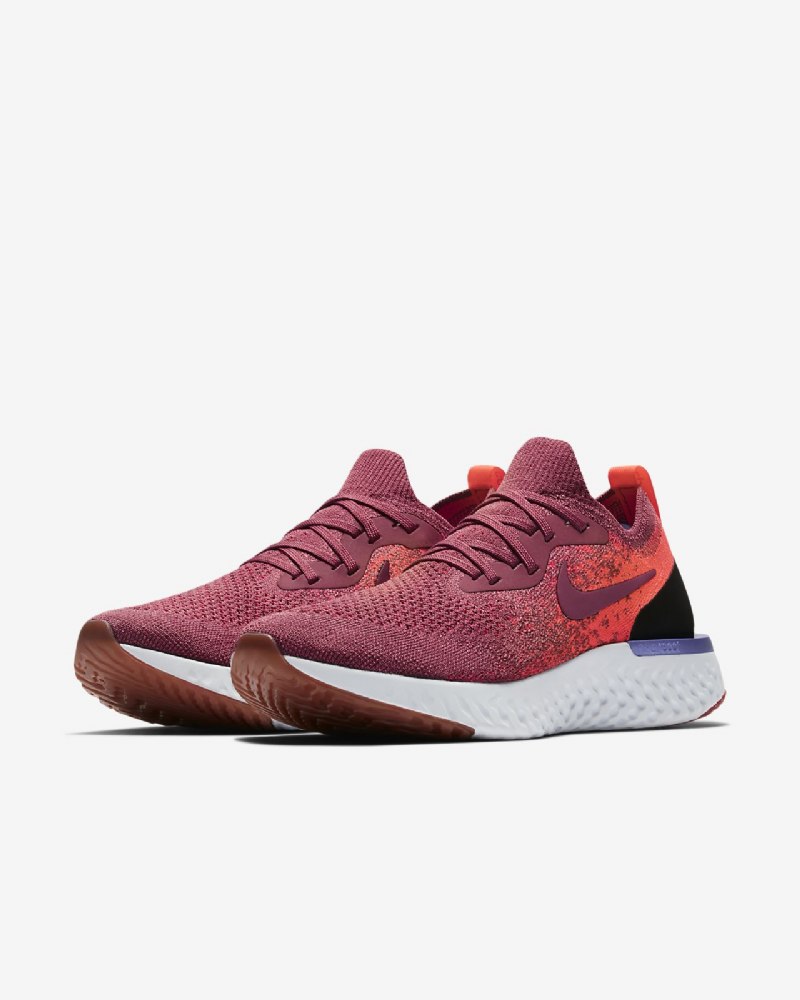 Juoksukengät Nike Epic React Flyknit Naisten Rose Rust Hyper Crimson Pink Tuskin