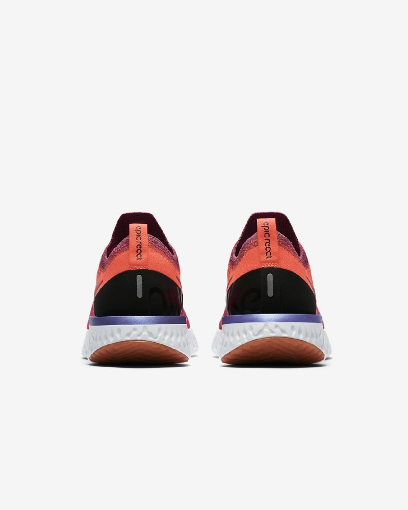 Juoksukengät Nike Epic React Flyknit Naisten Rose Rust Hyper Crimson Pink Tuskin